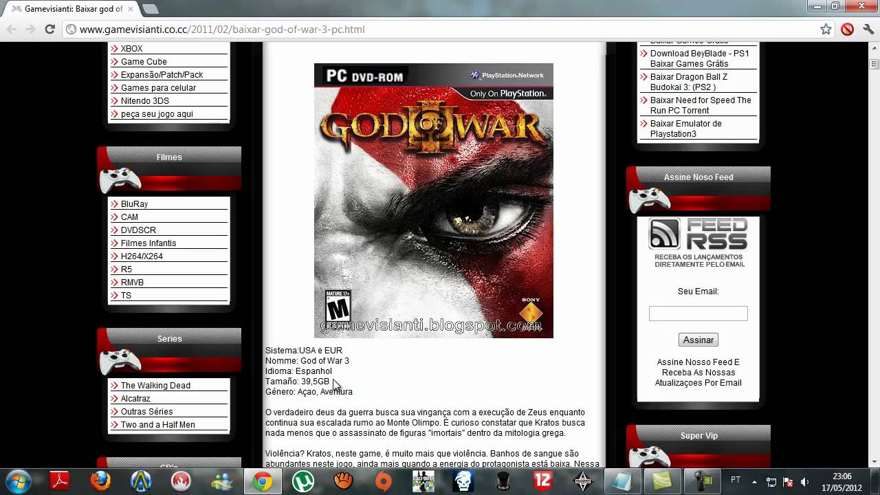 God of war 3 ps3 download completo portugues iso torrent pc